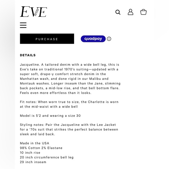 Eve Denim The Jacqueline - Picture 13 of 13